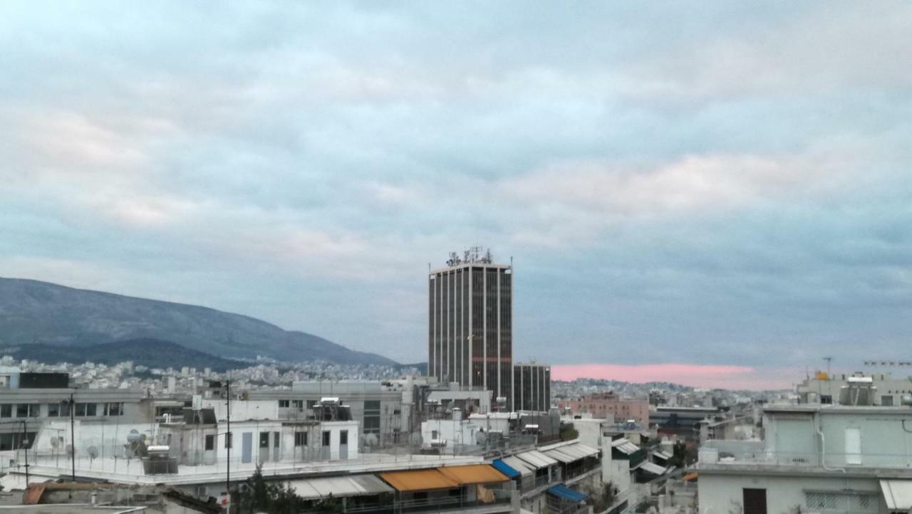 Central 6Th Floor Studio Near Metro & View&200Mbps Atenas Exterior foto