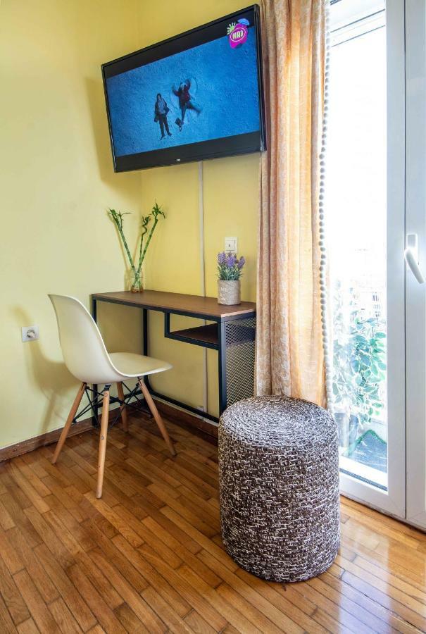 Central 6Th Floor Studio Near Metro & View&200Mbps Atenas Exterior foto