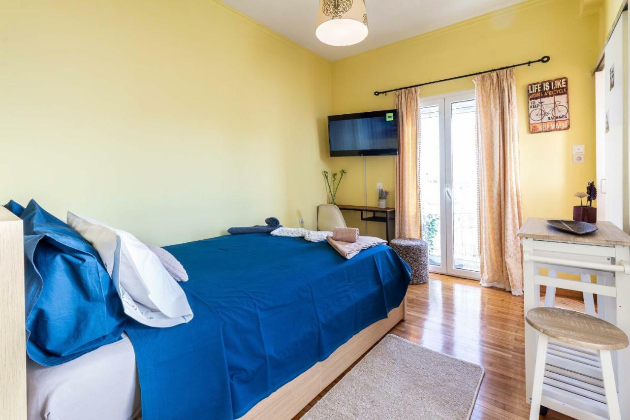 Central 6Th Floor Studio Near Metro & View&200Mbps Atenas Exterior foto